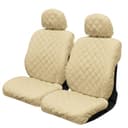 Coprisedili auto trapuntati universali Jumbo – Beige