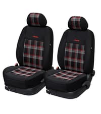 Coprisedili auto universali Tartan – coppia anteriore