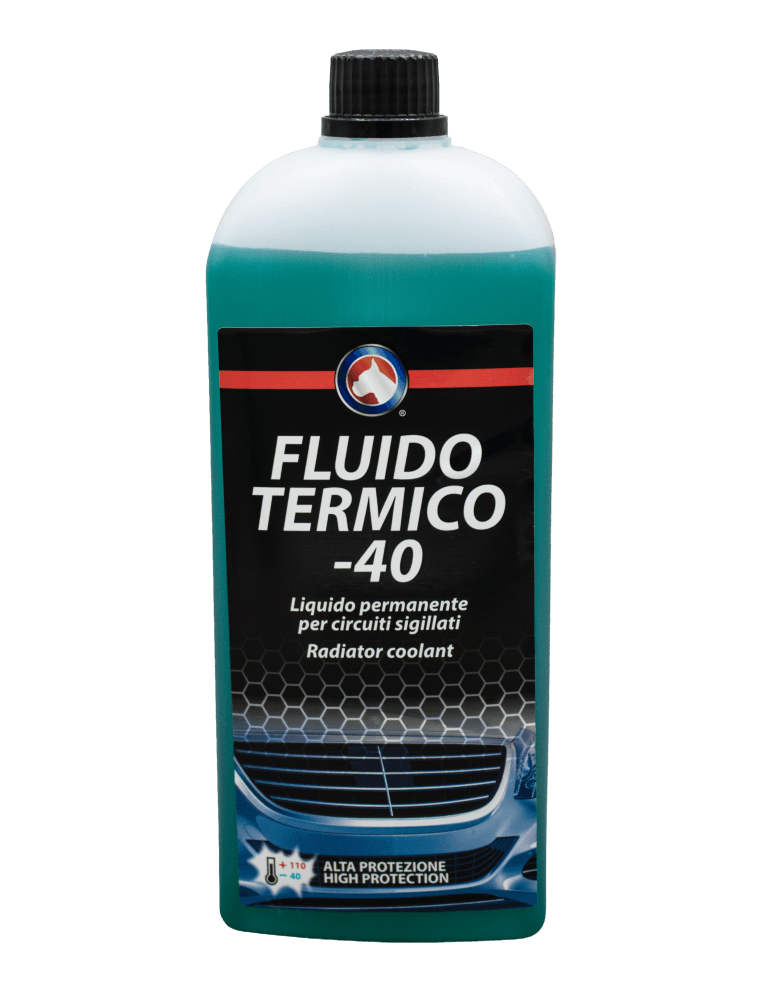 Fluido termico -40 liquido verde/blu permanente per circuiti sigillati 1