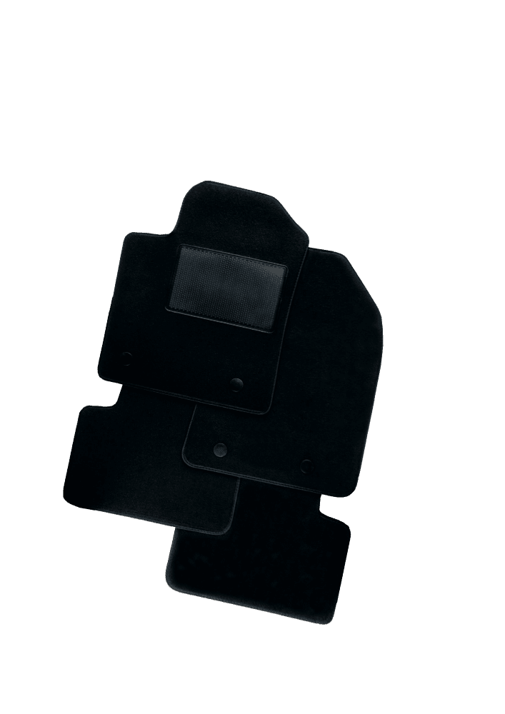 Tappeti anteriori 2pz astro spec ifi ci per autovetture con velcr