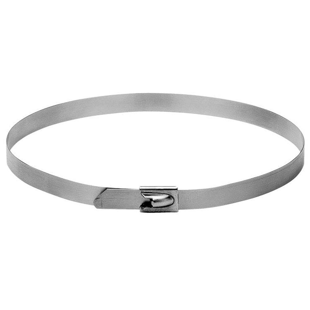 Fascetta autobloccante acciaio 7,9×362 MM. confezione 50 pz