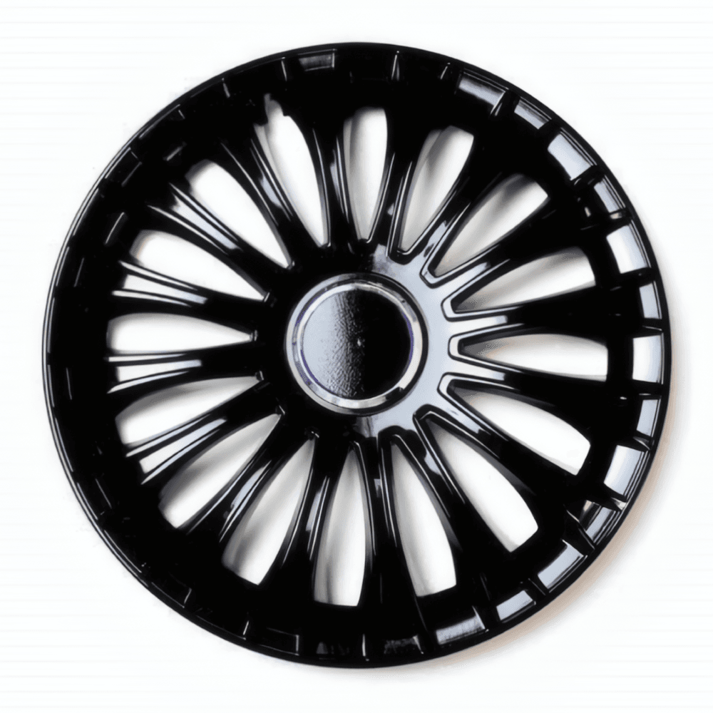 Set 4 Copricerchi Spielberg Black