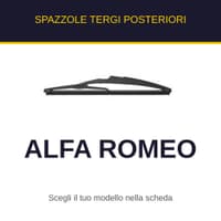 Spazzole tergi posteriori Alfa Romeo
