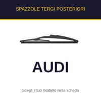Spazzole tergi posteriori Audi