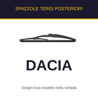Spazzole tergi posteriori Dacia