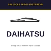 Spazzole tergi posteriori Daihatsu
