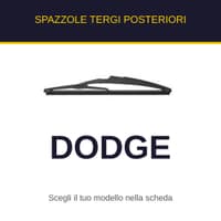 Spazzole tergi posteriori Dodge
