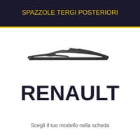 Spazzole tergi posteriori Renault