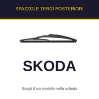 Spazzole tergi posteriori Skoda