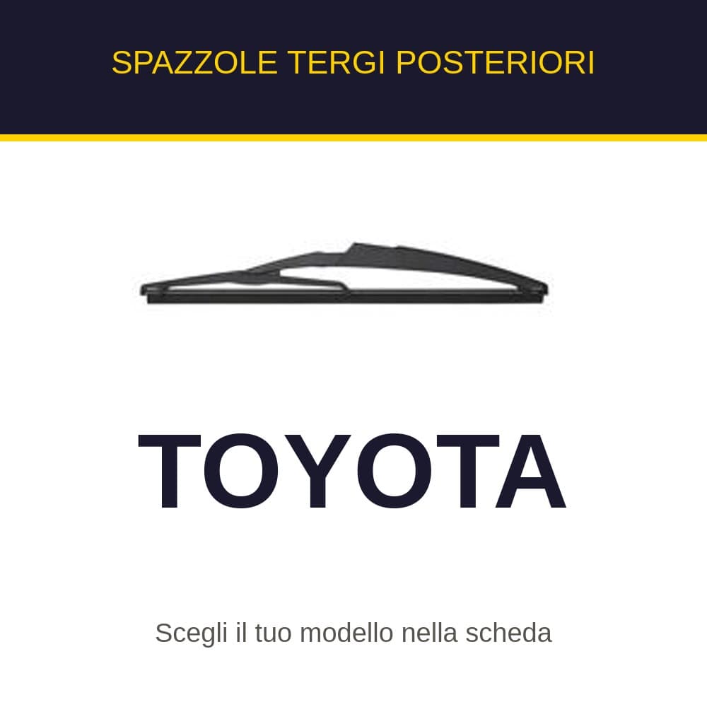 Spazzole tergi posteriori Toyota