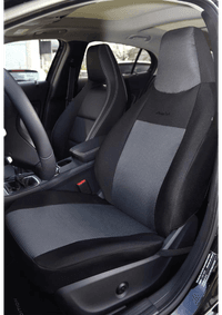 Coprisedili auto universali Trofeodue Integral – coppia anteriore per sedili con appoggiatesta integrato
