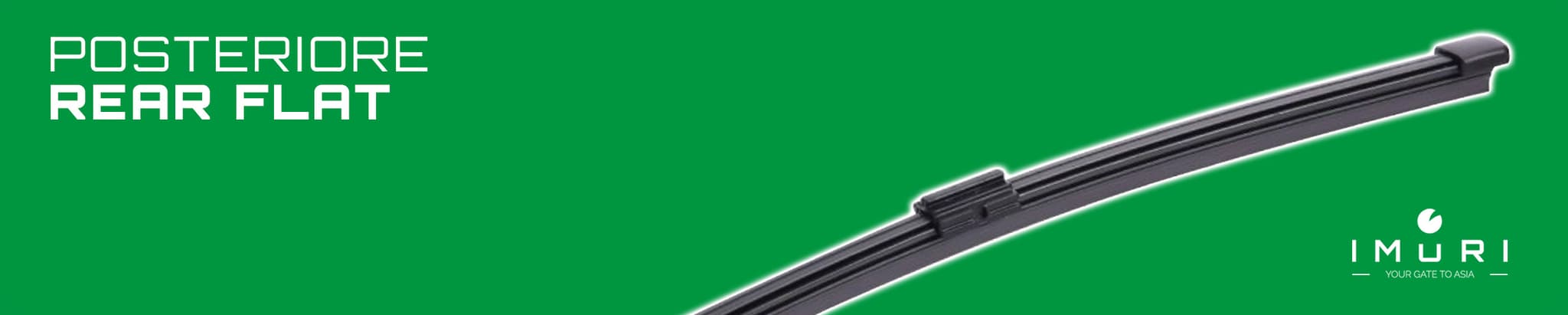 Spazzola tergi universale posteriore Rear FLAT