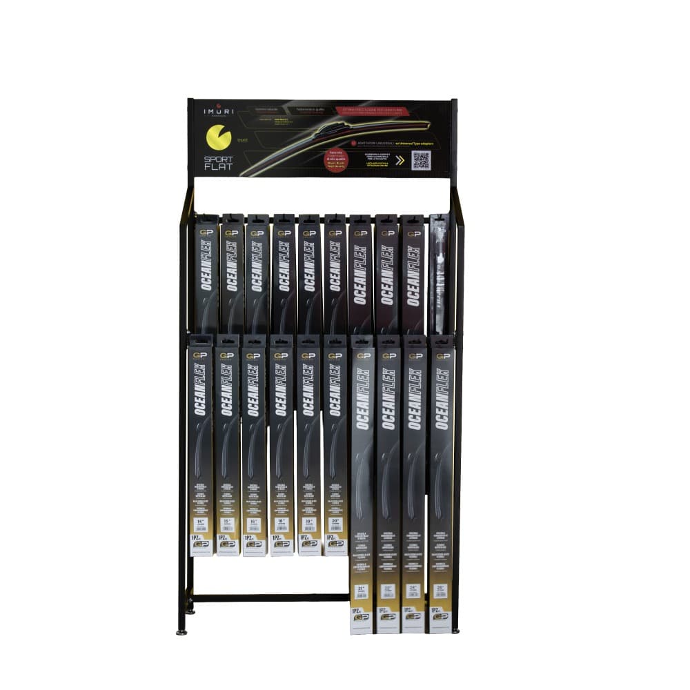 Espositore da terra Ocean Flex per spazzole tergicristallo