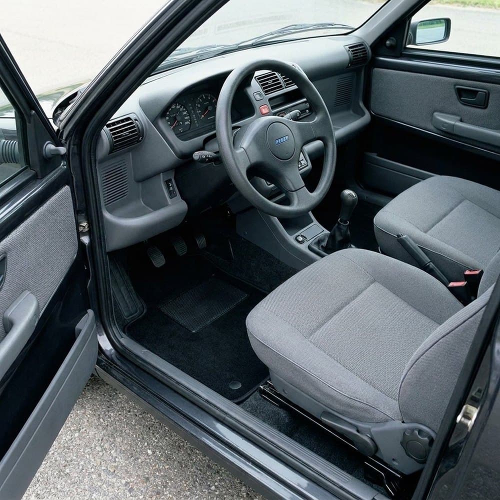 Tappetini in moquette Astro montati su Fiat Cinquecento (nuova) (1991-1998)