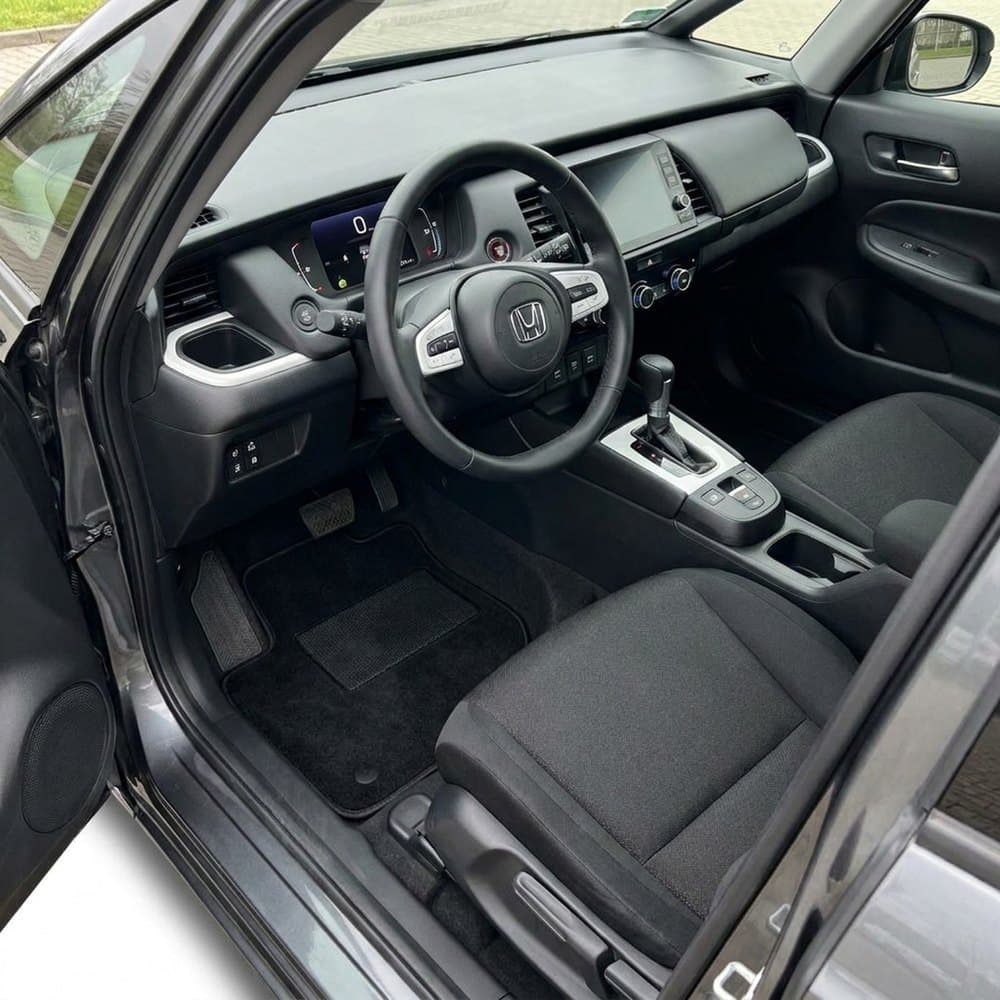 Tappetini in moquette Astro montati su Honda Jazz (2019-)