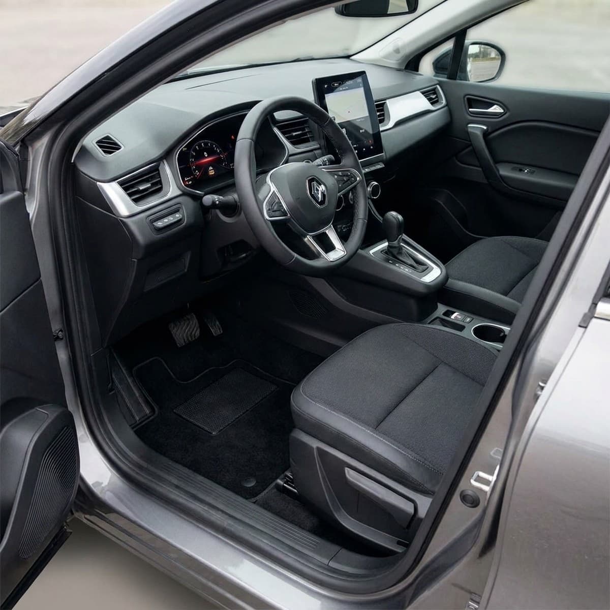 Tappetini in moquette Astro montati su Renault Captur (2019-)