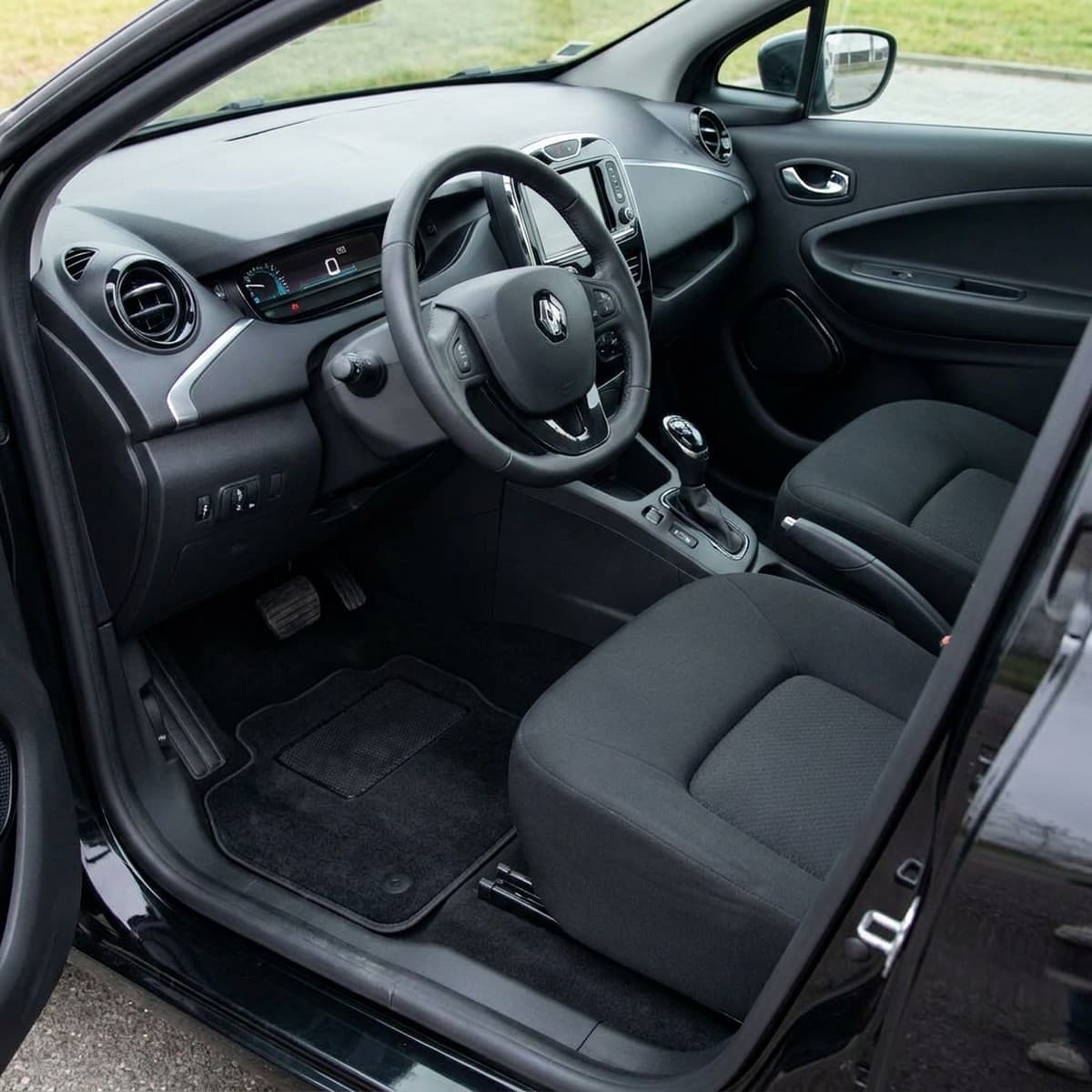 Tappetini in moquette Astro montati su Renault Zoe (2013-)