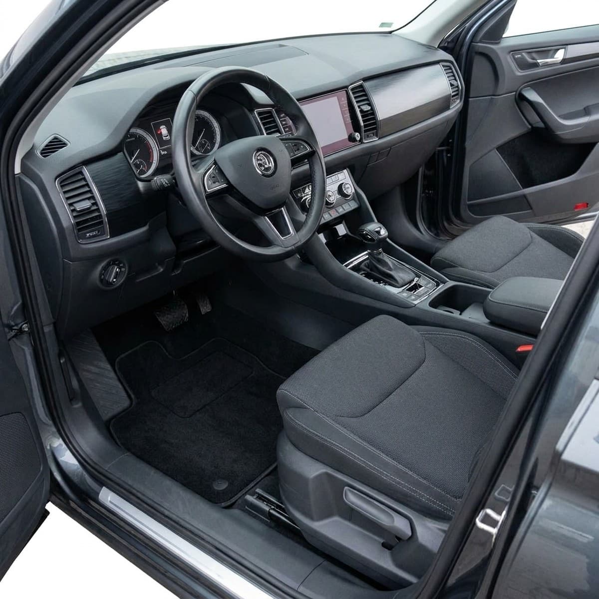 Tappetini in moquette Astro montati su Skoda Kodiaq (2017-)