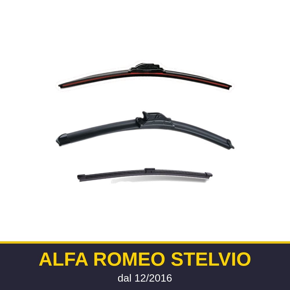 Spazzole tergicristallo Alfa Romeo Stelvio (12/2016-)