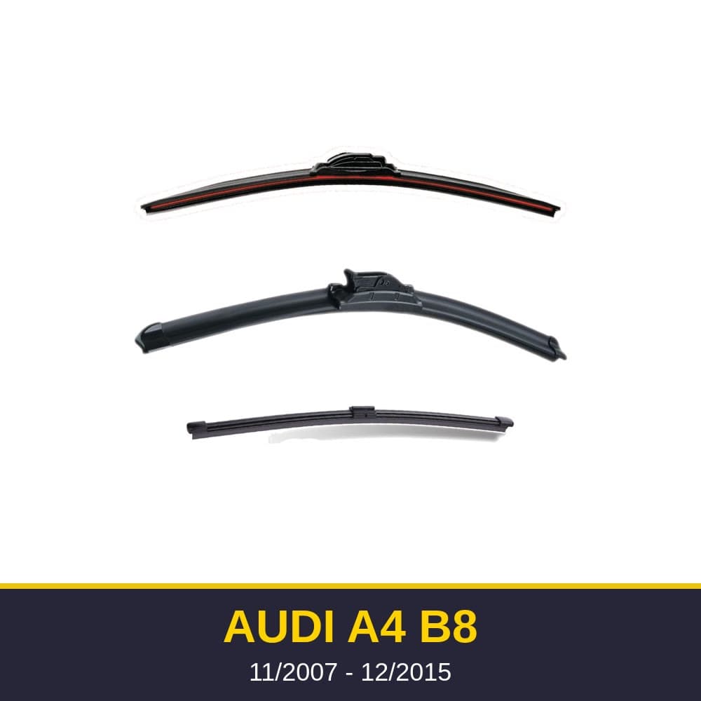 Spazzole tergicristallo Audi A4 B8 (11/2007-12/2015)