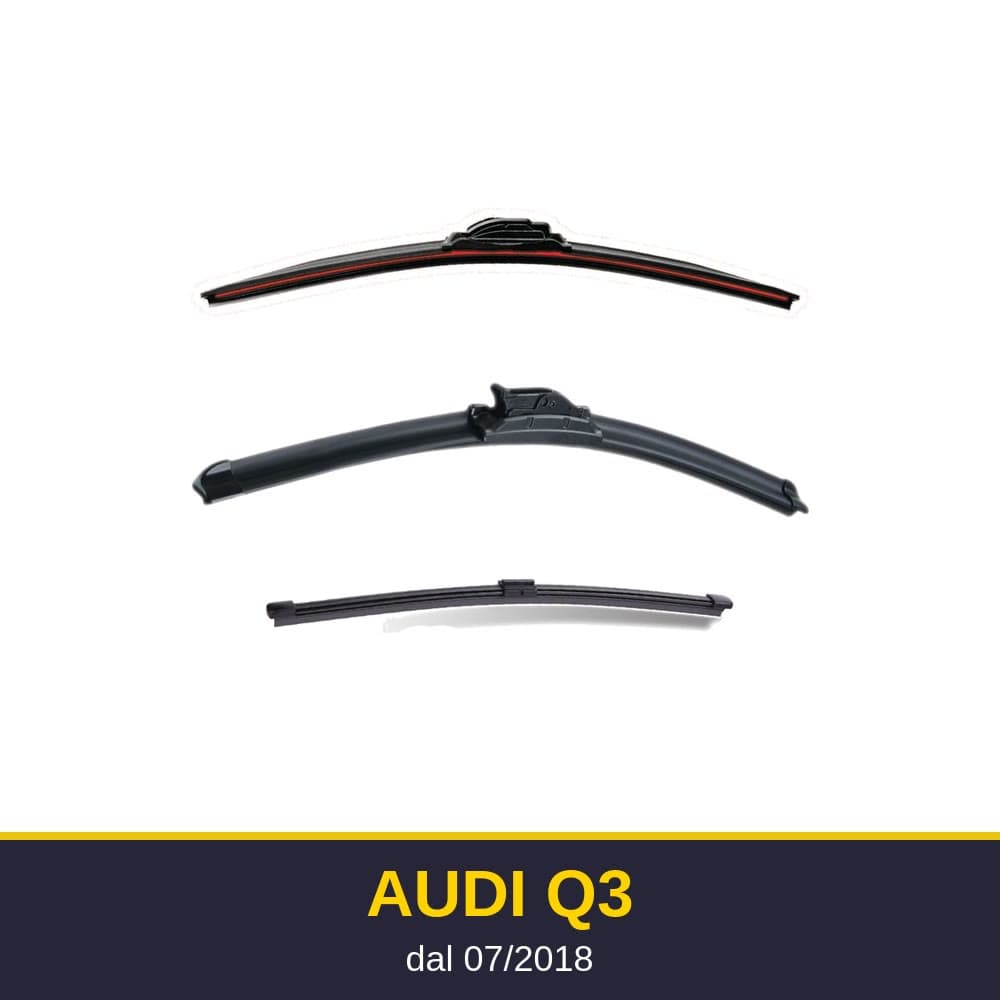Spazzole tergicristallo Audi Q3 (07/2018-)