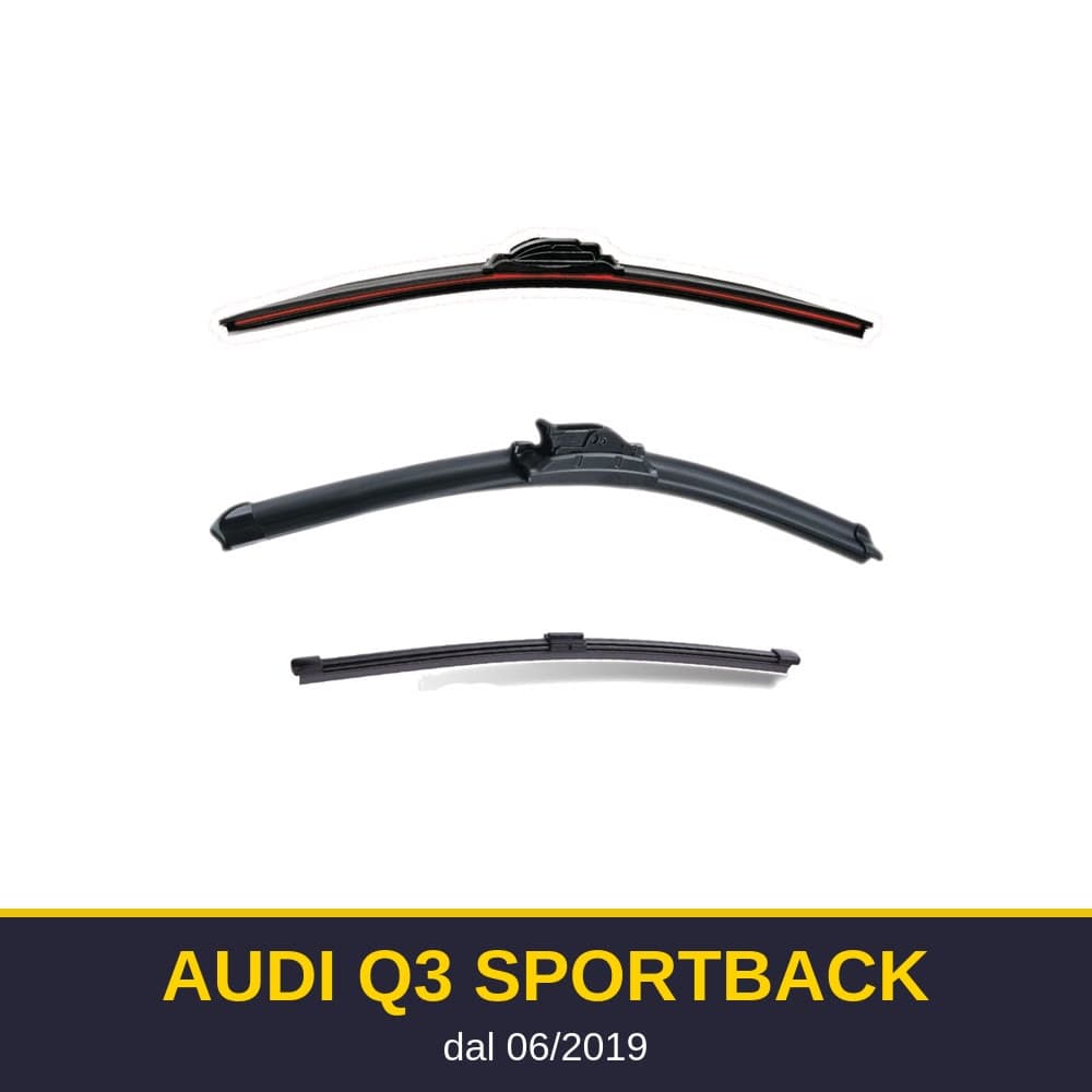 Spazzole tergicristallo Audi Q3 Sportback (06/2019-)