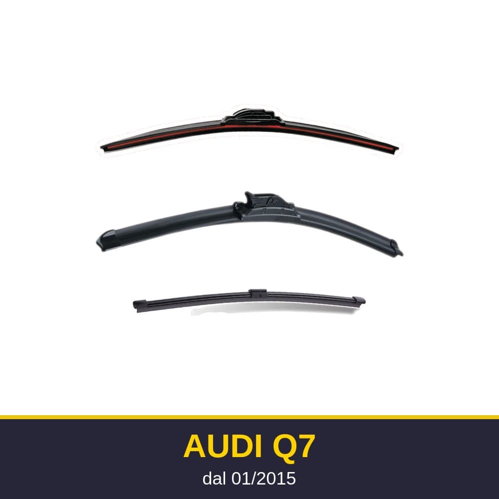 Spazzole tergicristallo Audi Q7 (01/2015-)