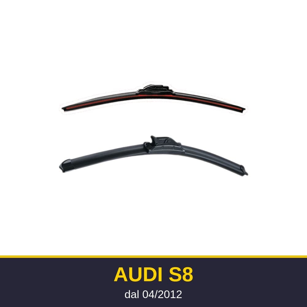 Spazzole tergicristallo Audi S8 (04/2012-)