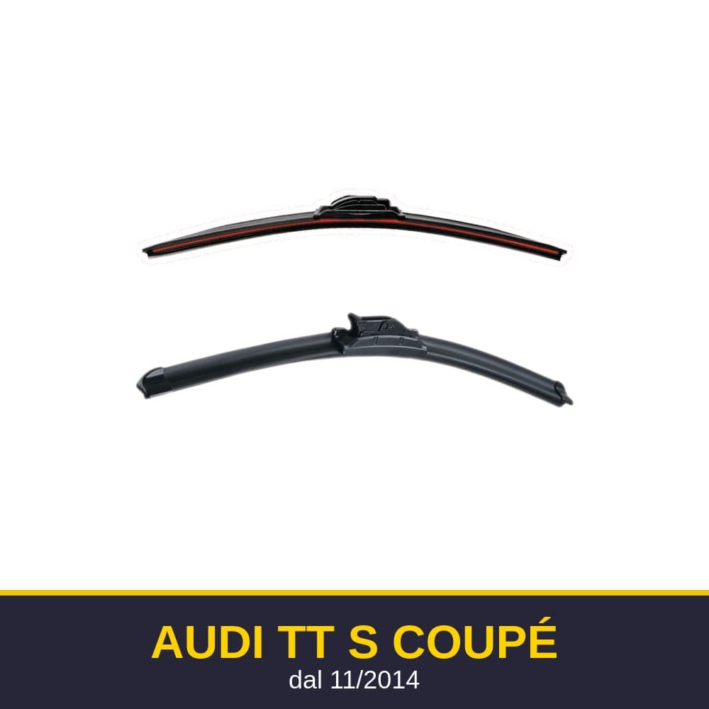 Spazzole tergicristallo Audi TT S Coupé (11/2014-)