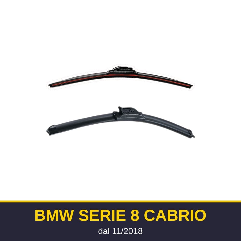 Spazzole tergicristallo BMW Serie 8 Cabrio (11/2018-)