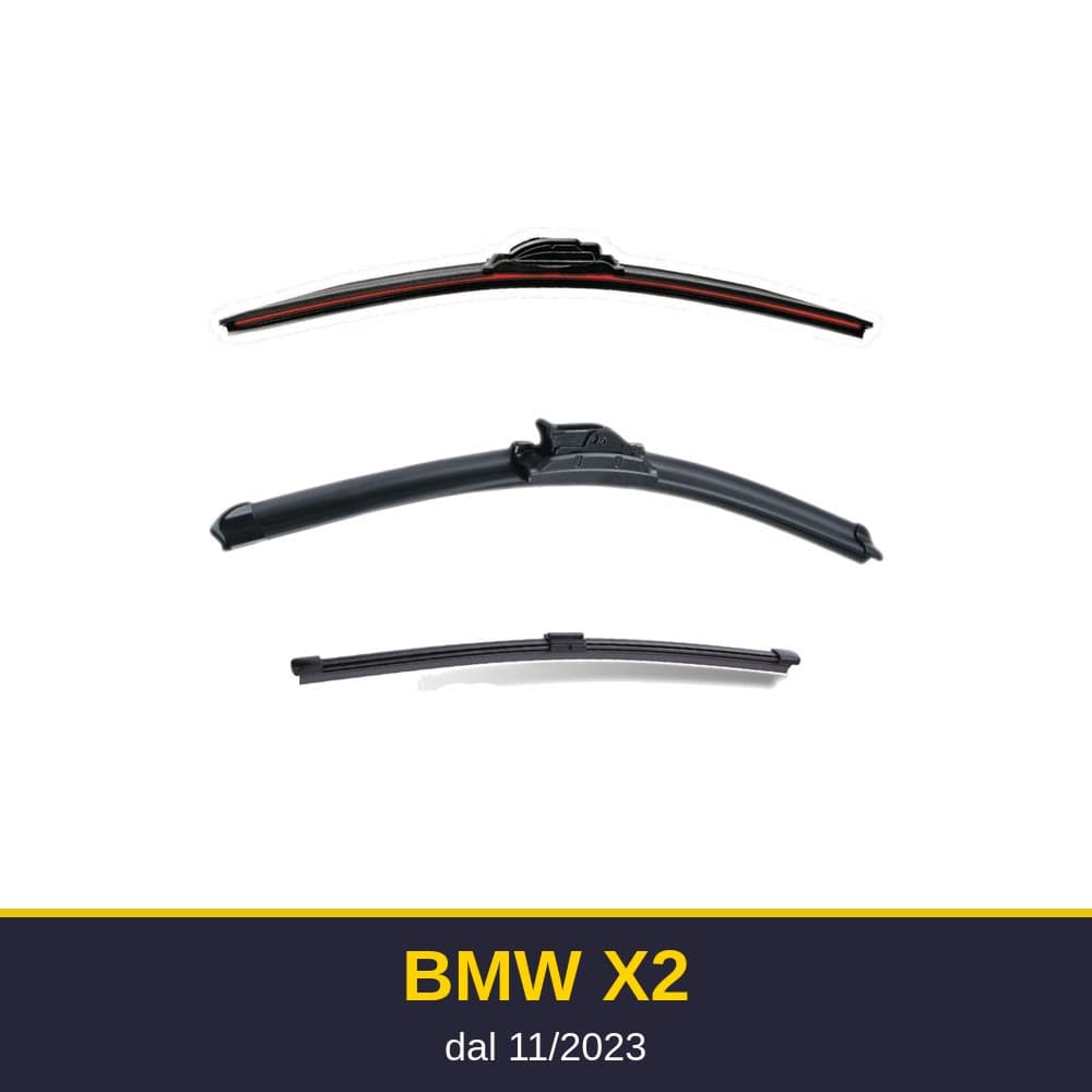 Spazzole tergicristallo BMW X2 (11/2023-)