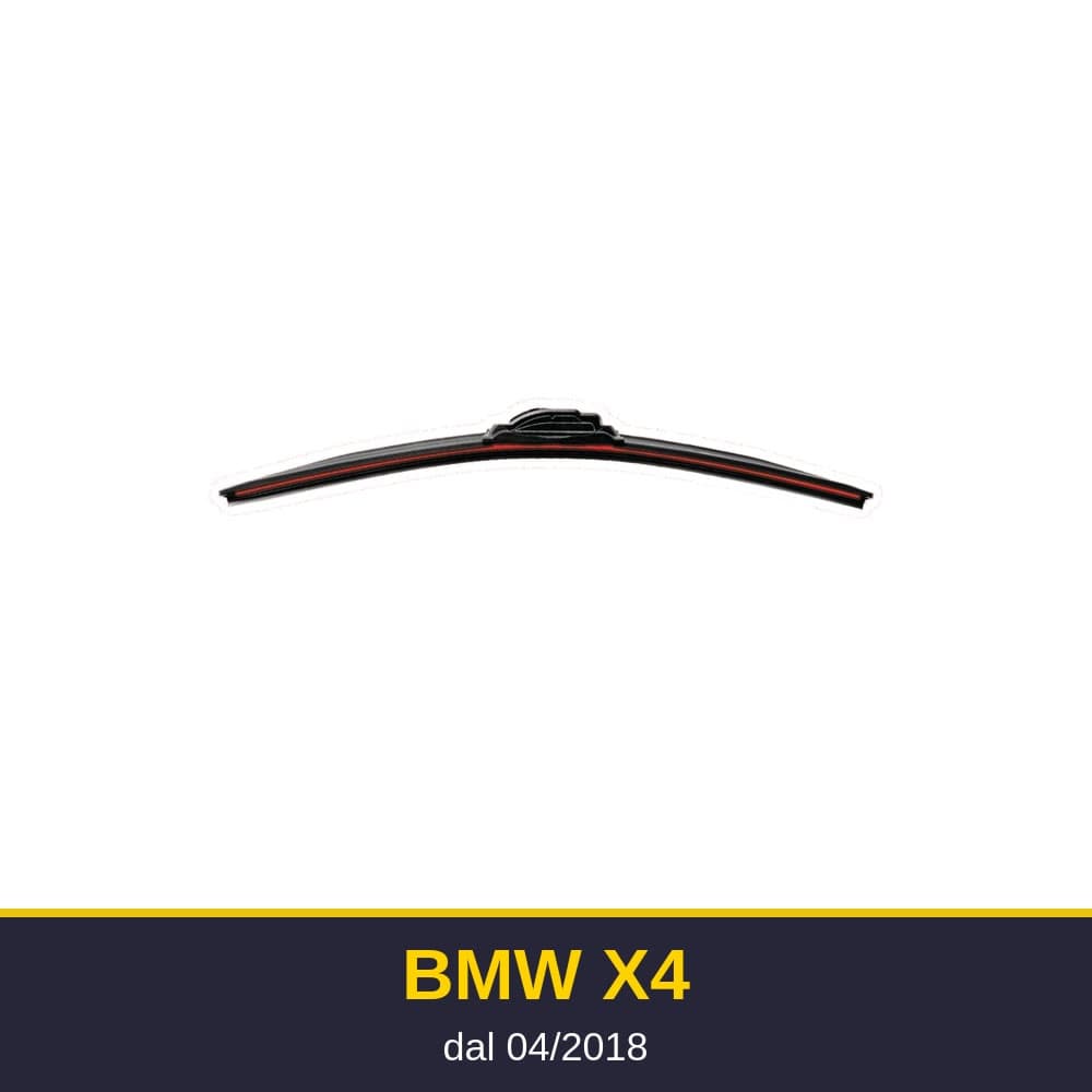 Spazzole tergicristallo BMW X4 (04/2018-)