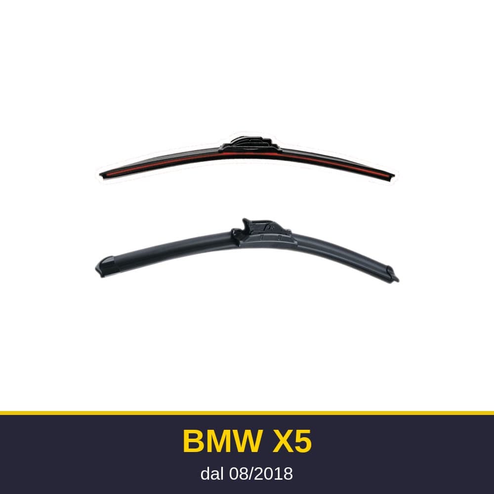 Spazzole tergicristallo BMW X5 (08/2018-)