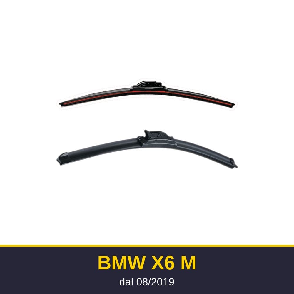Spazzole tergicristallo BMW X6 M (08/2019-)