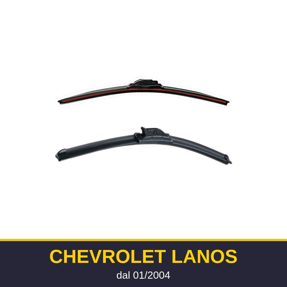 Spazzole tergicristallo Chevrolet Lanos (01/2004-)
