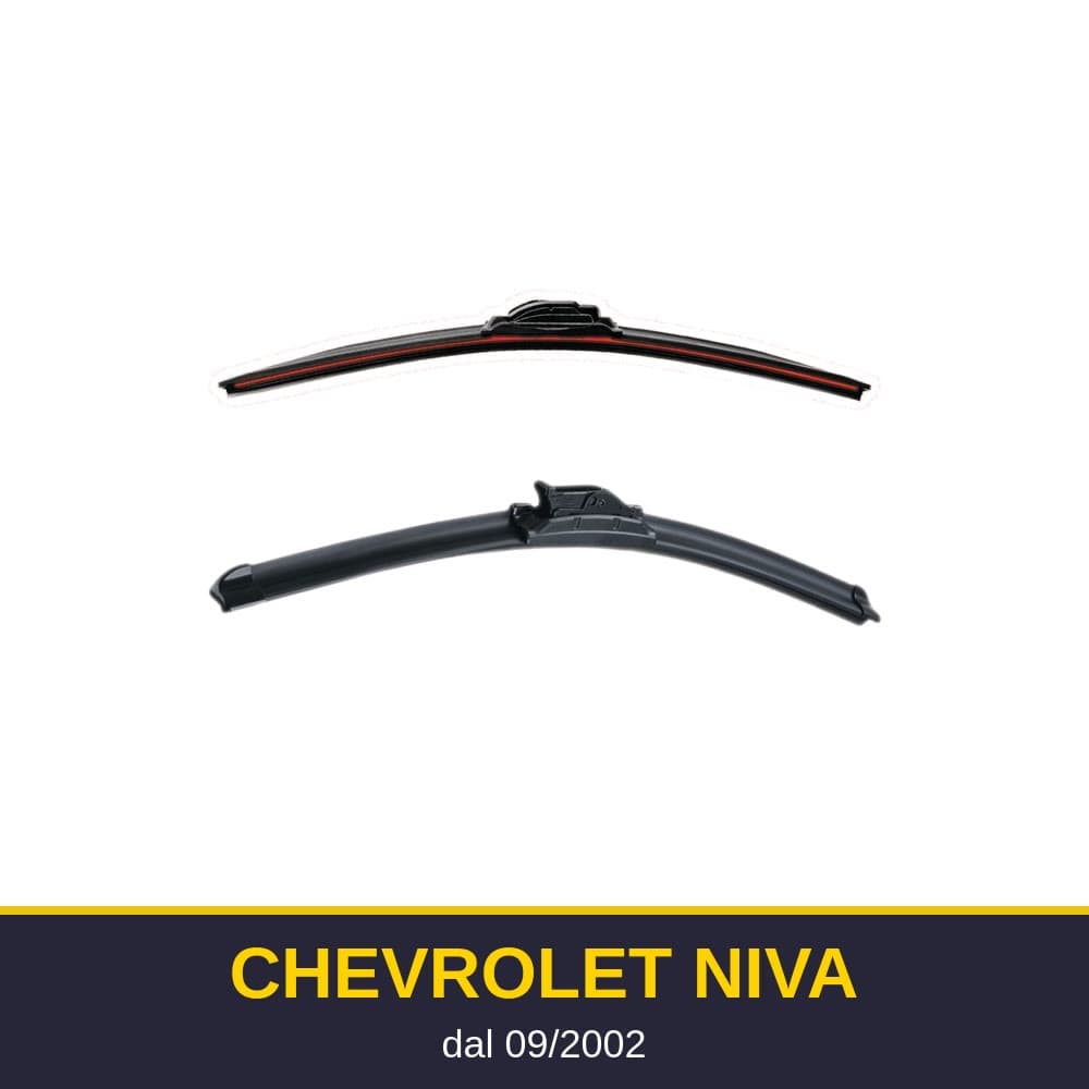 Spazzole tergicristallo Chevrolet Niva (09/2002-)