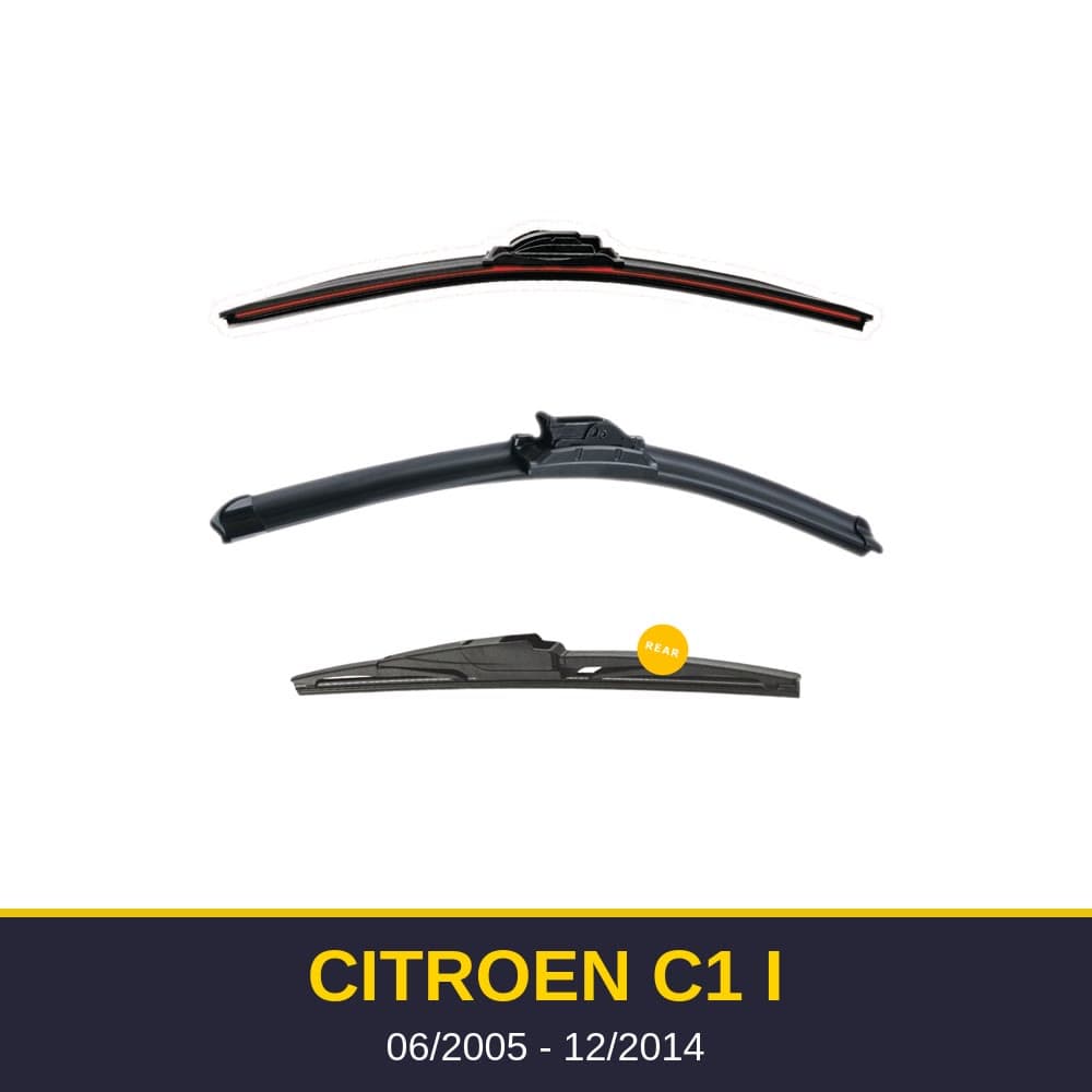 Spazzole tergicristallo Citroen C1 I (06/2005-12/2014)