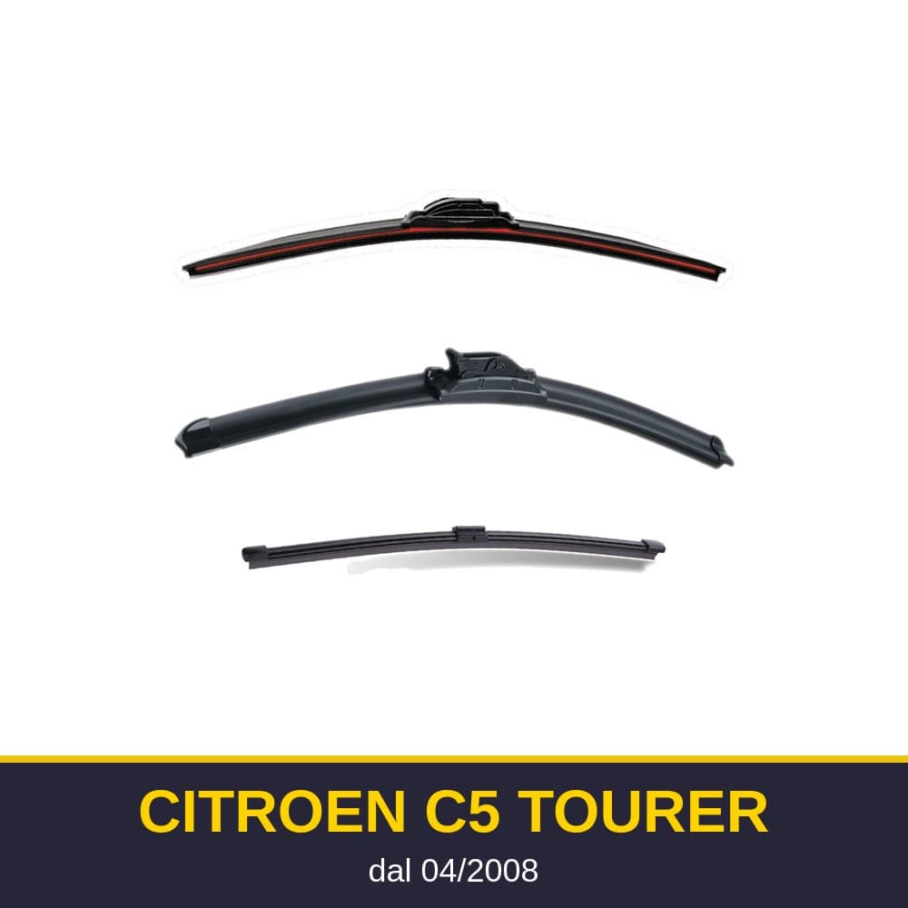 Spazzole tergicristallo Citroen C5 Tourer (04/2008-)