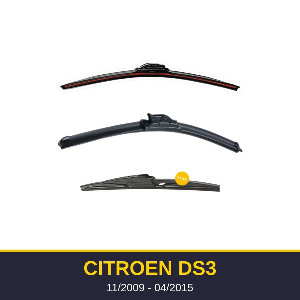 Spazzole tergicristallo Citroen DS3 (11/2009-04/2015)