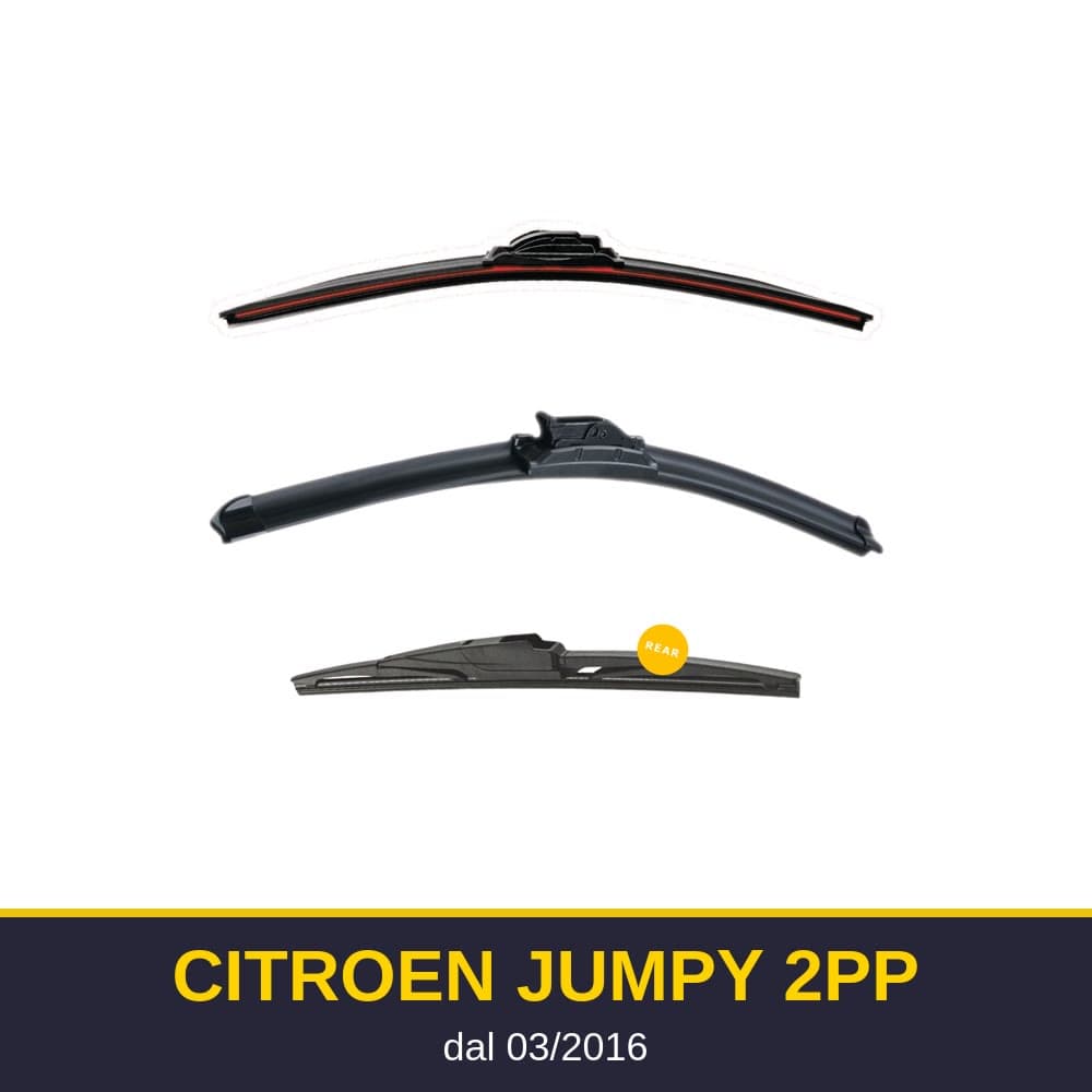 Spazzole tergicristallo Citroen Jumpy 2PP (03/2016-)