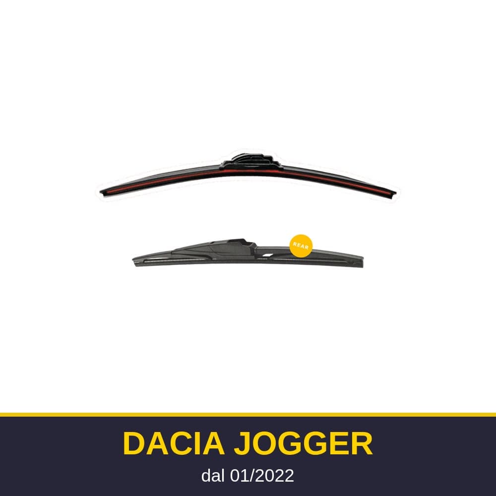 Spazzole tergicristallo Dacia Jogger (01/2022-)