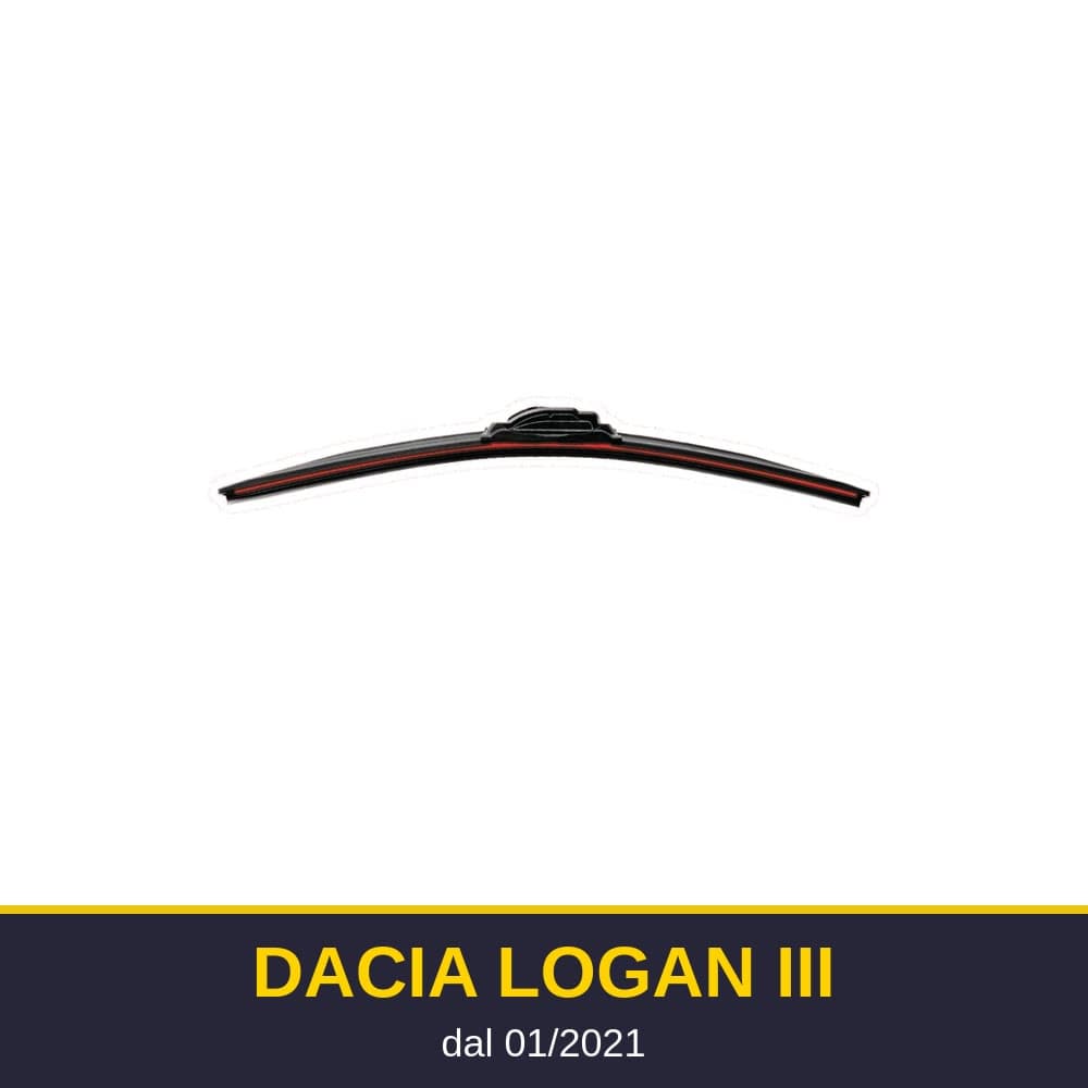 Spazzole tergicristallo Dacia Logan III (01/2021-)