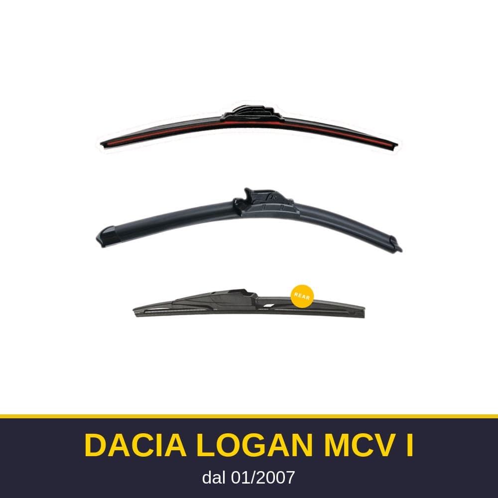 Spazzole tergicristallo Dacia Logan MCV I (01/2007-)