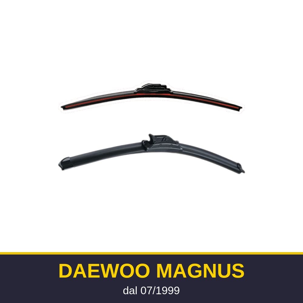 Spazzole tergicristallo Daewoo MAGNUS (07/1999-)