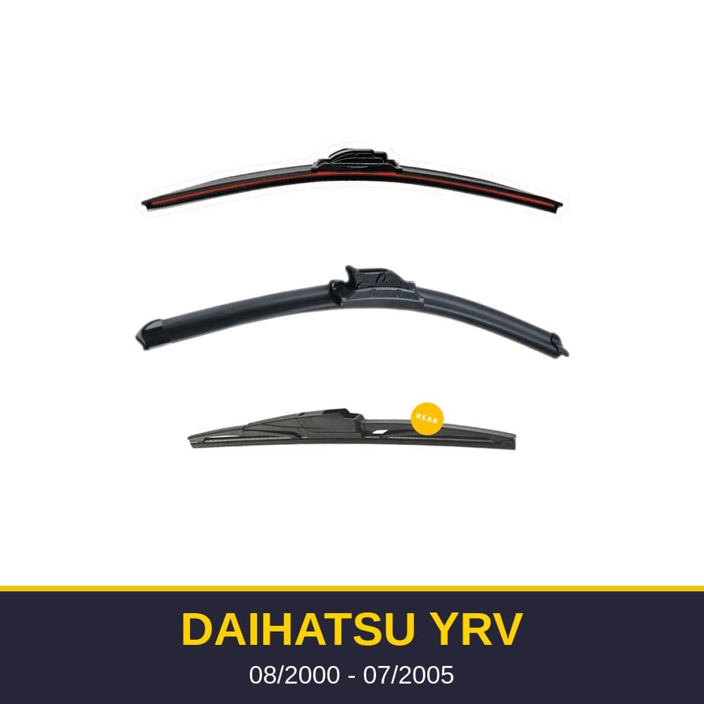 Spazzole tergicristallo Daihatsu YRV (08/2000-07/2005)