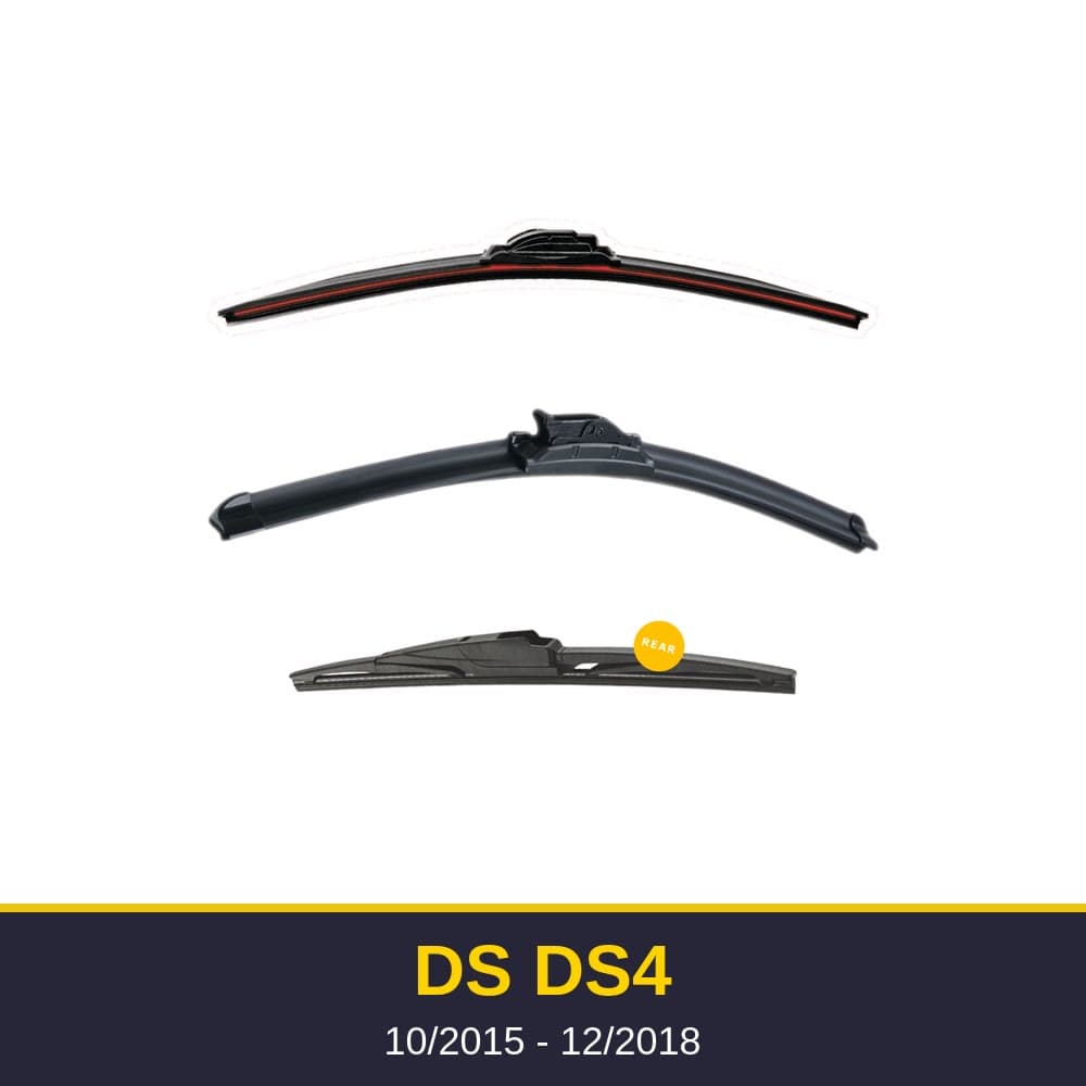 Spazzole tergicristallo DS DS4 (10/2015-12/2018)