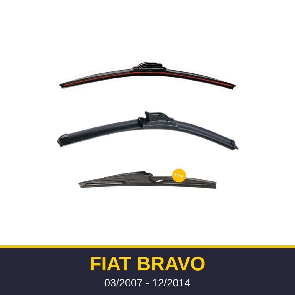 Spazzole tergicristallo Fiat Bravo (03/2007-12/2014)
