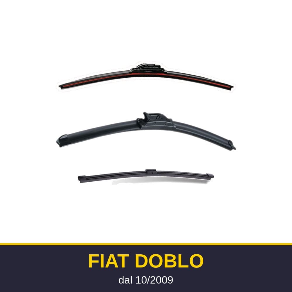 Spazzole tergicristallo Fiat Doblo (10/2009-)