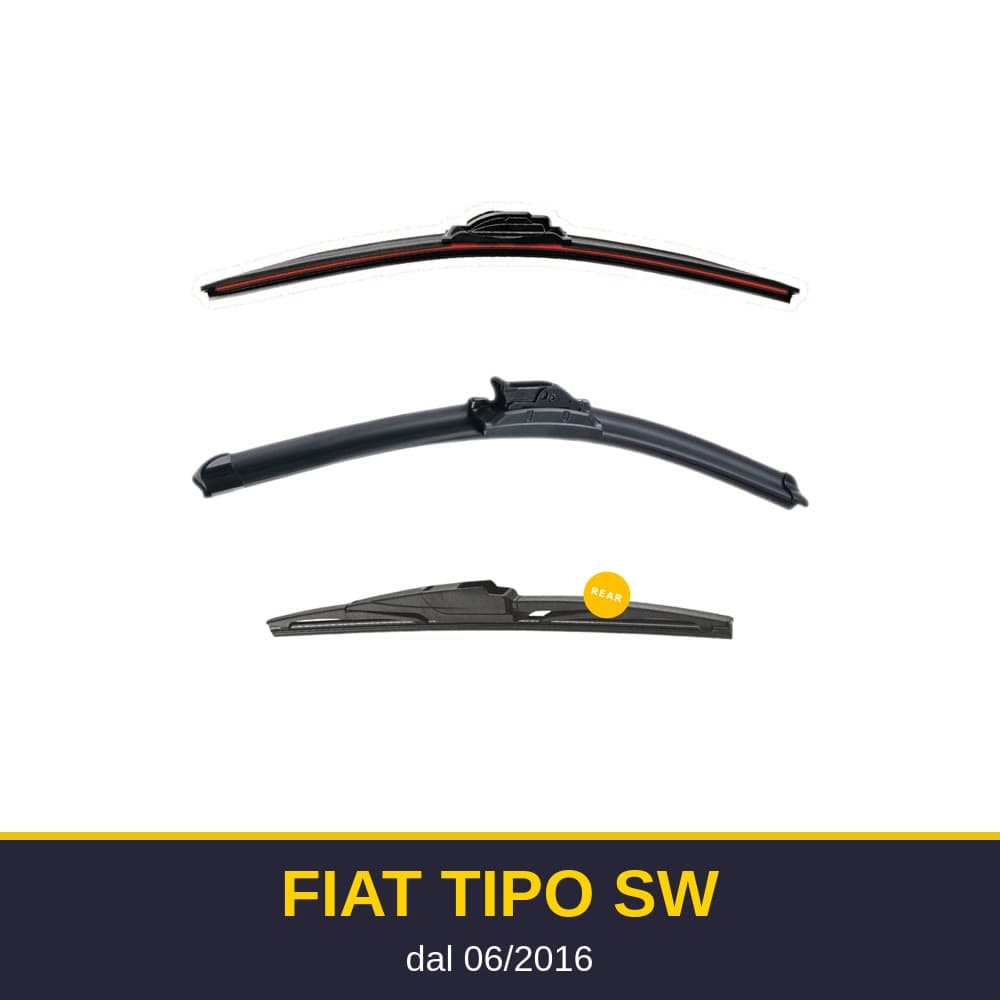 Spazzole tergicristallo Fiat Tipo SW (06/2016-)