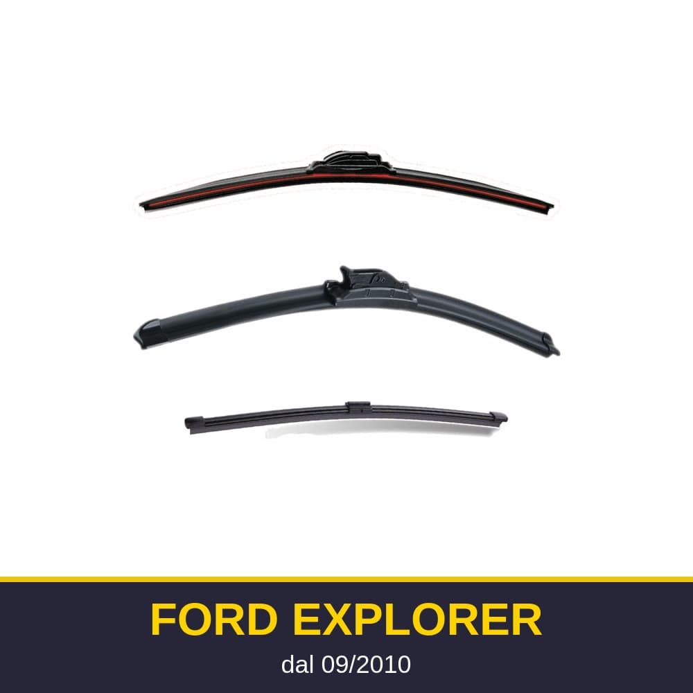 Spazzole tergicristallo Ford Explorer (09/2010-)